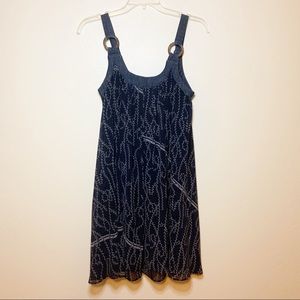 Forever 21 Midi Denim Strap dress